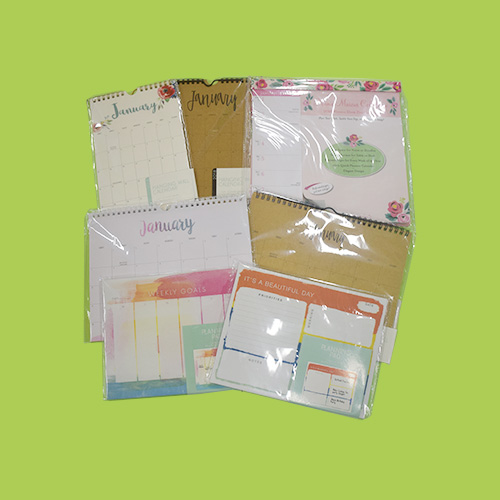 Desk Planner Pads, Calendars