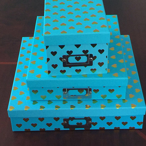 Stack Boxes with Foil