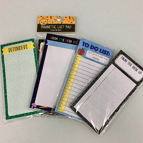 List pads